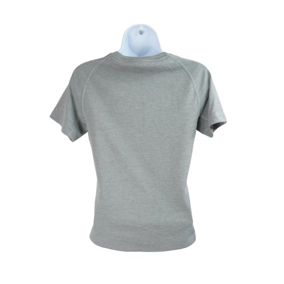 adidas Womens AeroReady Gray Short Sleeve Pullover T-Shirt Sport | XS - Picture 5 of 6